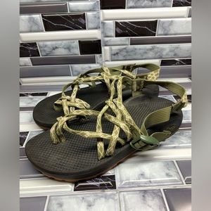 Chaco Womens 7 Sandal Z Cloud X2 Travel Hiking Sport Green Casual Comfort 10